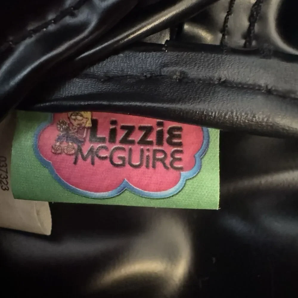 Vintage Y2K Lizzie McGuire Disney Pink Flower Mini Backpack Rare 2000s